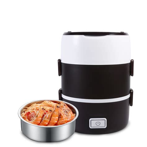 2 tier electric lunch box|three tier lunch box.